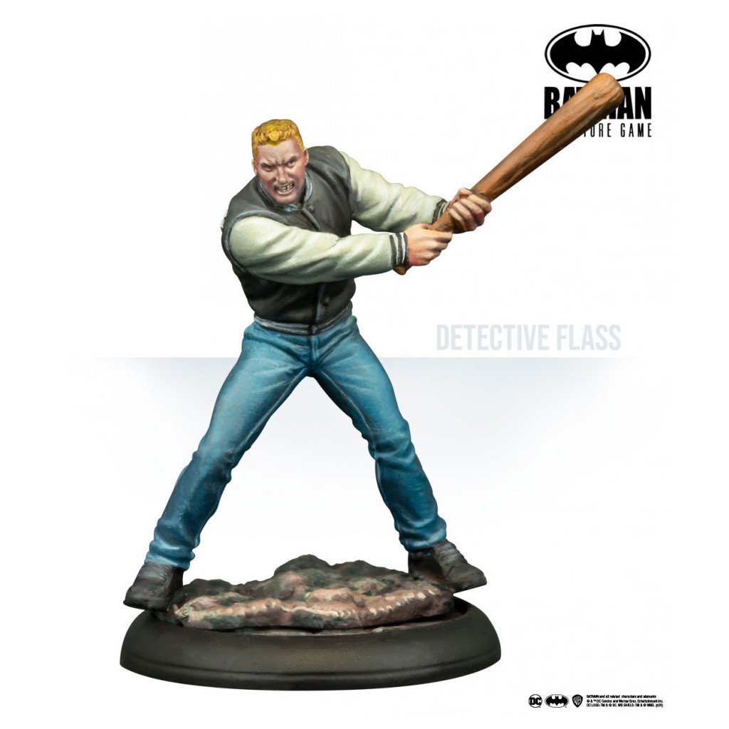 Buy Batman Miniatures Game - Lieutenant Gordon & Flass (Year One) - Knight  Models - Miniatures games