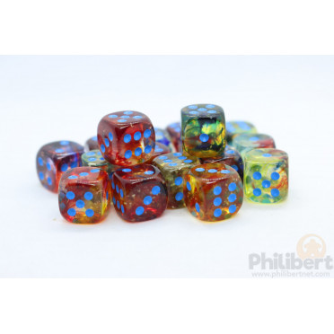 Set of 36 Chessex dice : Nebula