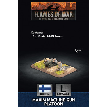 Flames of War - Maxim Machine-gun Platoon