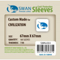 Swan Panasia - Card Sleeves Standard - 67x67mm - 160p 0