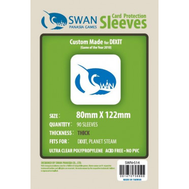 Swan Panasia - Card Sleeves Premium - 80x122mm - 100p
