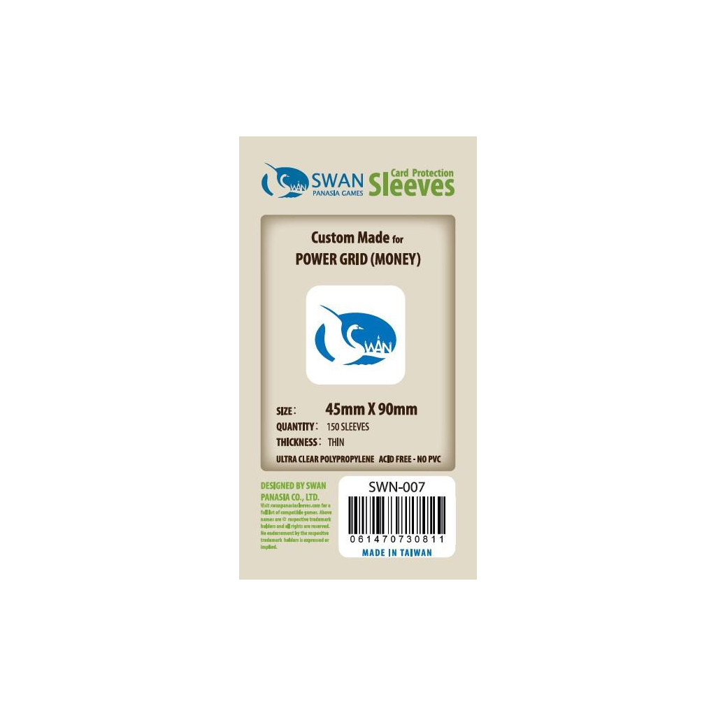 Buy Swan Panasia - Card Sleeves Standard - 45x90mm - 150p - Swan Panasia - Accessories Buy Swan Panasia - Card Sleeves Standard - 45x90mm - 150p - Swan Panasia - Accessories