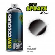 Spray Primer Color Gloss Black