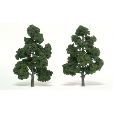 Woodland Scenics - Arbres à feuilles - Medium Green : 18-20 cm