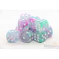 Set of 12 6-sided dice Chessex : Nebula 12