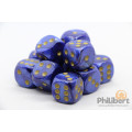 Set of 12 6-sided dice Chessex : Scarab 4