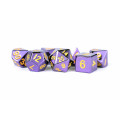 Colored Metal Polyhedral Dice Set 6