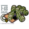 1-48 Tactic - 12 US Infantry Faction Dice + Exclusive Weapon Card 0