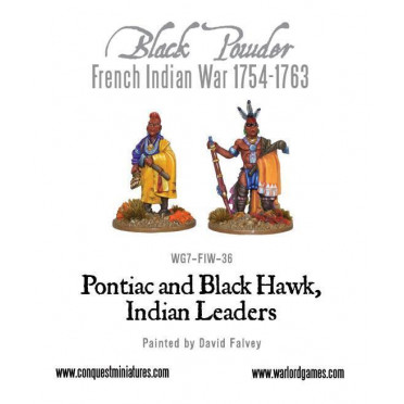 Pontiac & Black Hawk, Indian Leaders