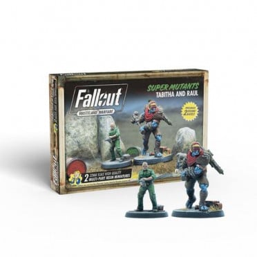 Fallout: Wasteland Warfare - Super Mutants Tabitha and Raul
