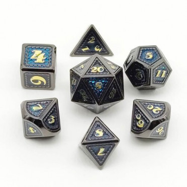 Set de 7 Dés JDR Répliquant : Dragons