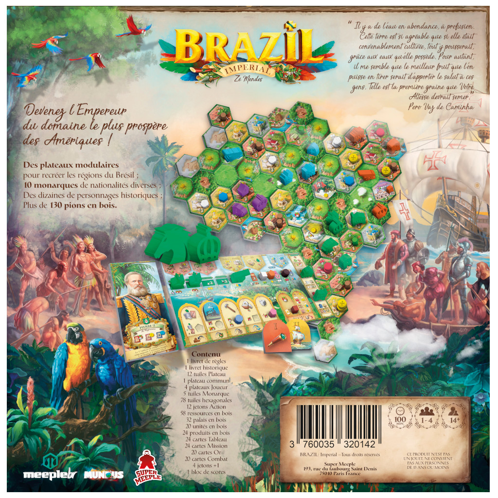 Buy Brazil: Imperial - Super Meeple - Board games