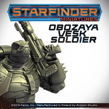 Starfinder - Obozaya Vesk Soldier