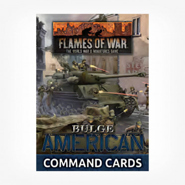 Bulge American Command Cards
