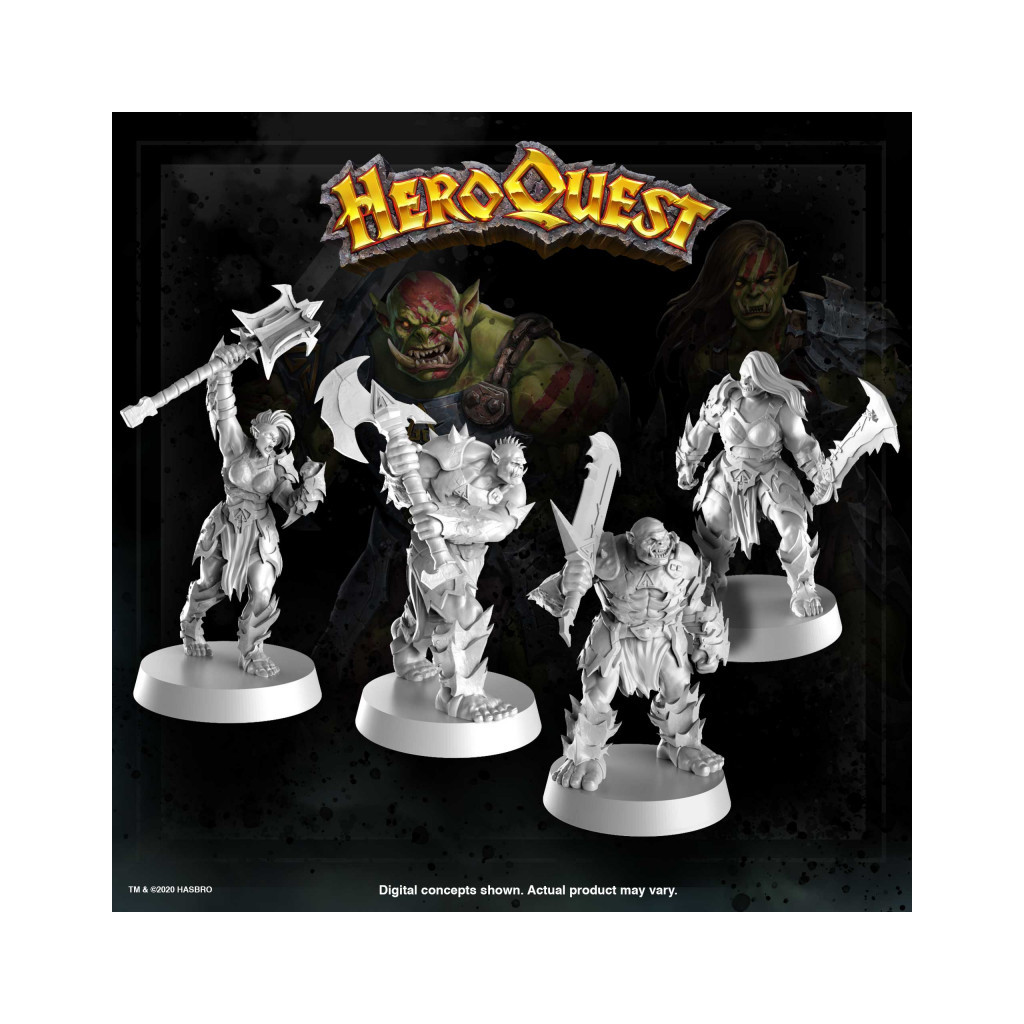 ⭐HeroQuest Board Game Game System english - buy in the online store Familand