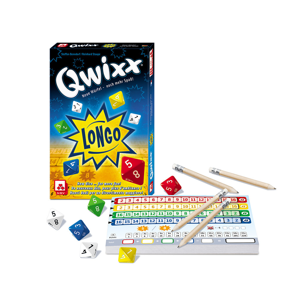 Qwixx Bonus - Bloc de score - Accessoires - Gigamic