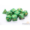 Brand of Cthulhu Dice - Drowned Green Polyhedral Set 2