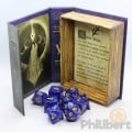 Set de 9 Dés JDR Elder Dice: Lovecraft Elder Sign (Blue Aether) 0