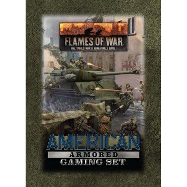 Flames of War - American Armored Gaming Set