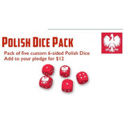WWII Polish D6 Dice Pack