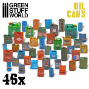 Resin Oil Cans