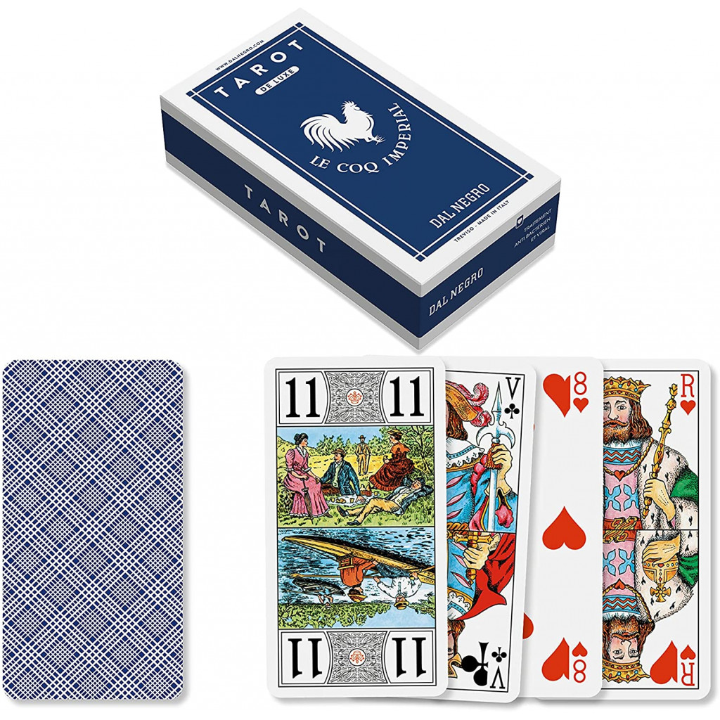 Jeu de tarot 78 cartes TAROT LUXE PIATNIK Multicolore - Jeux classiques -  Achat & prix