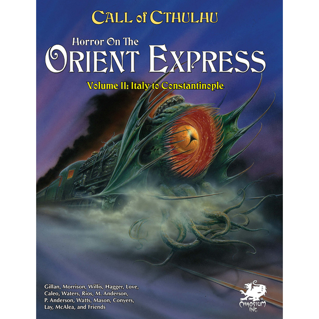 Buy Call of Cthulhu: Horror on the Orient Express - Chaosium Inc -  Roleplaying games