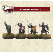 The Baron's War - Foot Sergeants with Spears 2