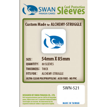 Swan Panasia - Card Sleeves Premium - 54x85mm - 80p