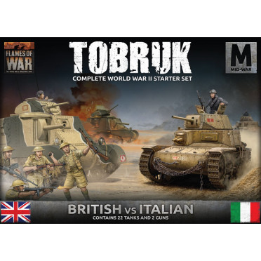 Flames of War - Tobruk Starter Set (MW Italy vs British)