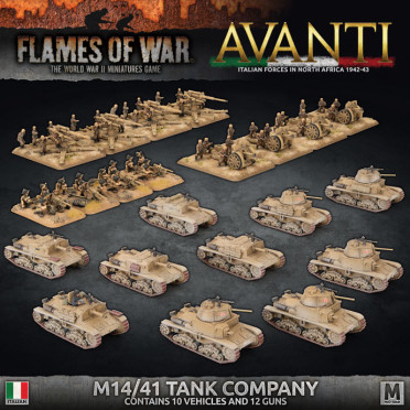 Flames of War - Italian M14/41 Tank Company