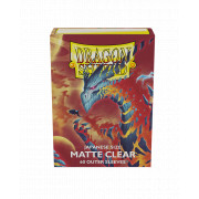 Dragon Shield - 60 Japanese Sleeves - Outer Sleeves - Matte Clear