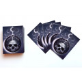 Infinite Black - 80 Card Sleeves "Alhazred Harbinger of the Dark Star" - 89x51mm 0