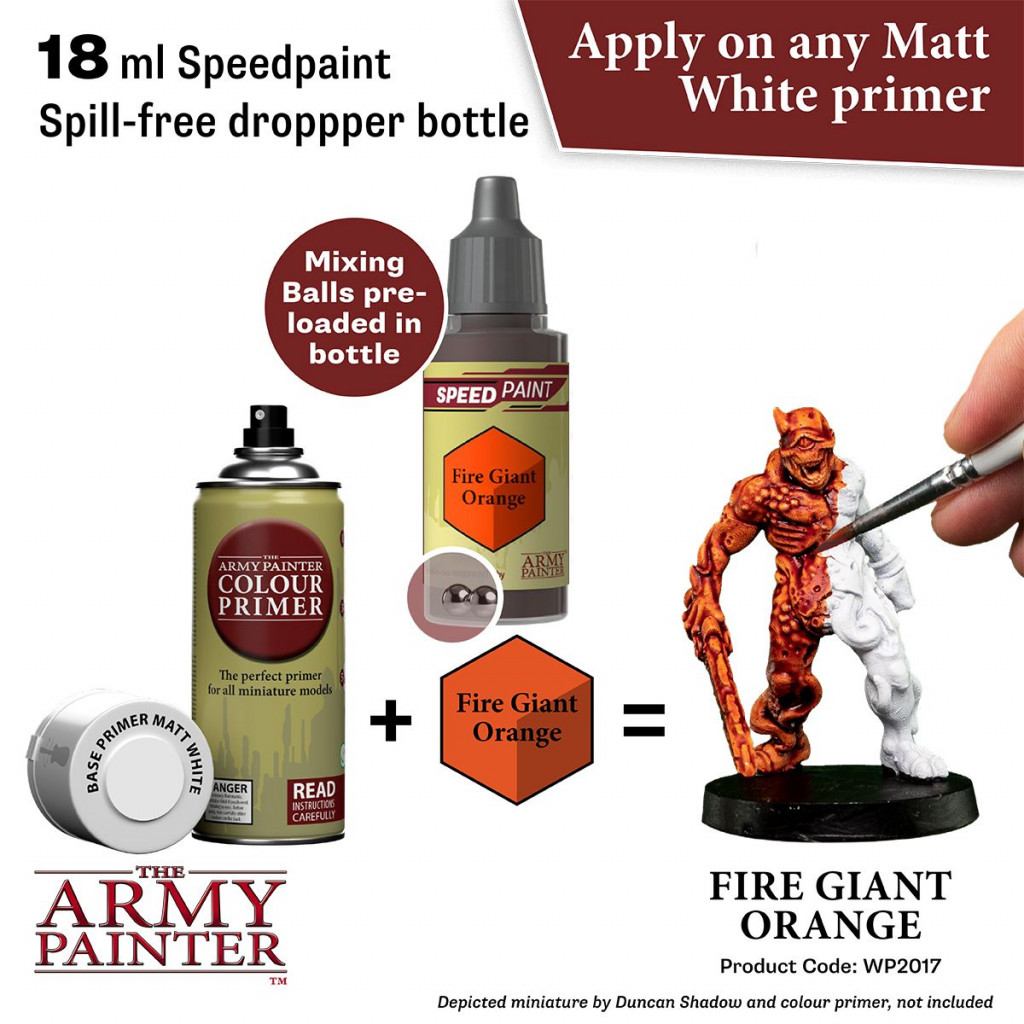 Buy Army Painter - Speed Paint Fire Giant Orange - Army Painter