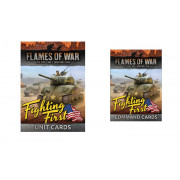 Flames of War - American Fighting First Unit and Command Cards