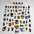 Flat Plastic Miniatures - Dragonborn - 62 Pieces 1