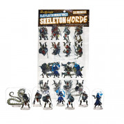 Flat Plastic Miniatures - Skeleton Horde - 31 Pieces
