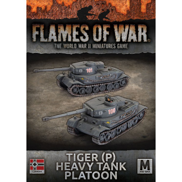 Flames of War - Tiger (P) Heavy Tank Platoon