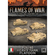 Flames of War - P26/40 Heavy Tank Platoon