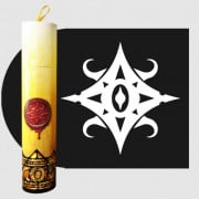 Ritual Candle Dice Tube - The Star of Azathoth