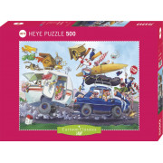 Puzzle - Cartoon Classics - Off On Holiday -500 Pièces
