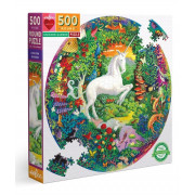 Puzzle - Unicorn Garden - 500 Pièces