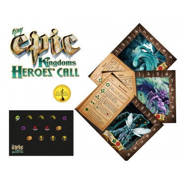 Tiny Epic Kingdoms Heroes Call Deluxe - KS Promo Pack Keys of Aughmoore