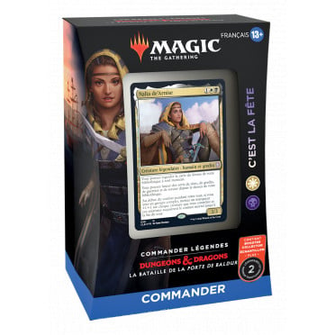 Magic The Gathering : La bataille de la Porte de Baldur - Deck Commander C'est la fête