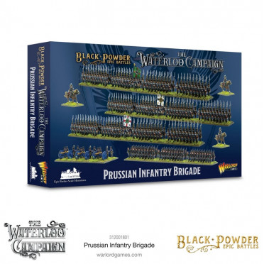 Black Powder Epic Battles : Waterloo - Prussian Infantry Brigade