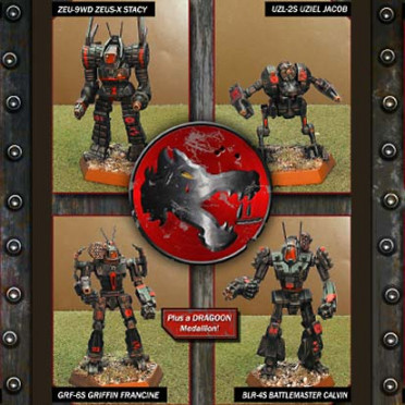 BattleTech Miniatures - Wolf & Blake Mechpack: Wolfs Dragoons