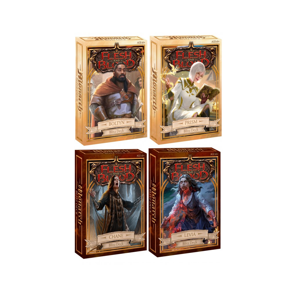 Buy Flesh & Blood TCG - Monarch - Lot des 4 Starter Decks - Legend