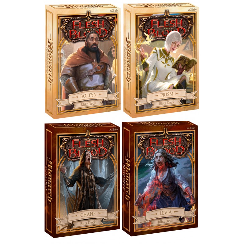 Buy Flesh & Blood TCG - Monarch - Lot des 4 Starter Decks - Legend