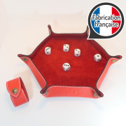 Dice Tray Nomade - Red