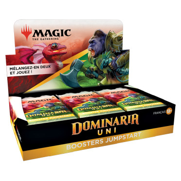 Magic The Gathering : Dominaria Uni - Boîte de 18 boosters Jumpstart